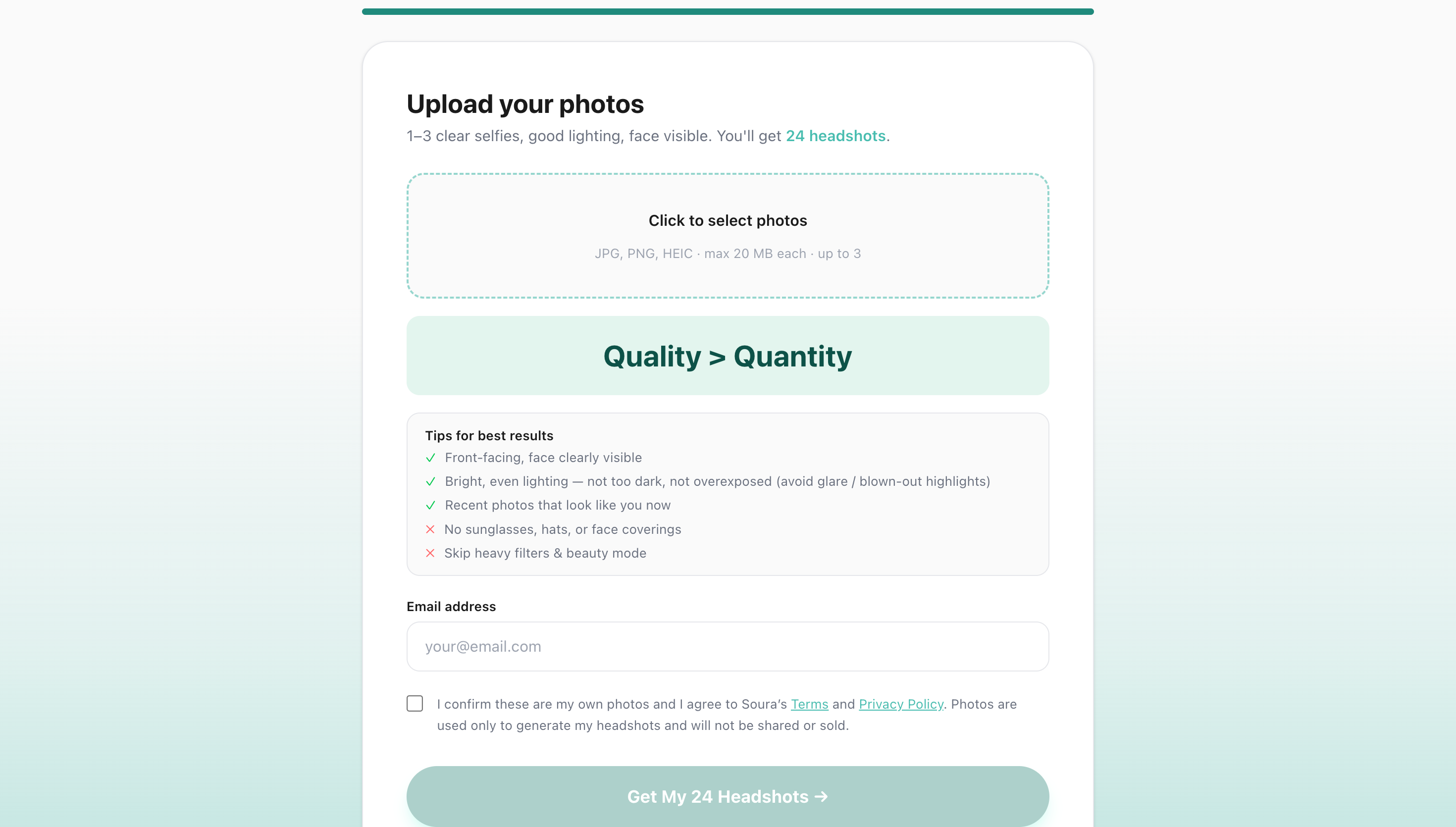 Soura's upload page showing the $19 launch price